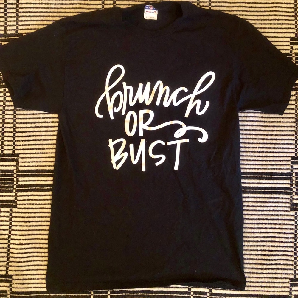 Brunch or busy t shirt